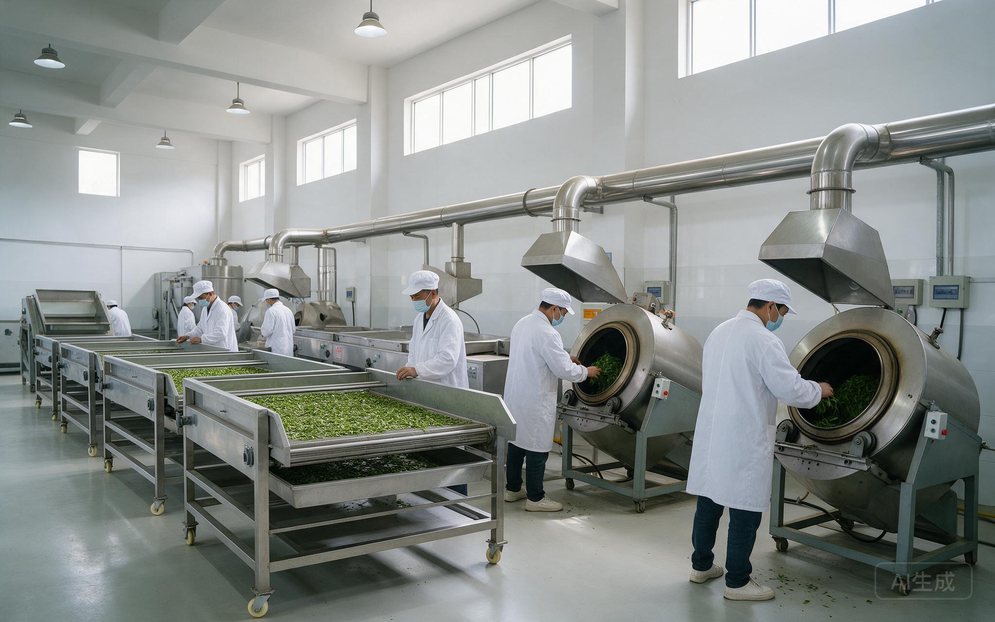 制茶车间（示意图）